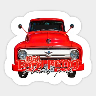 1956 Ford F600 Flatbed Truck Sticker